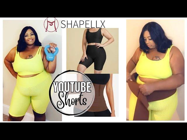 Shapellx Plus Size Activewear + Waist Trainer #shorts #youtubeshorts