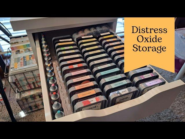 Super Convenient Distress Oxide Storage