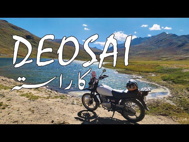 Camping at DEOSAI Plains - Motorcycle Touring Ep.