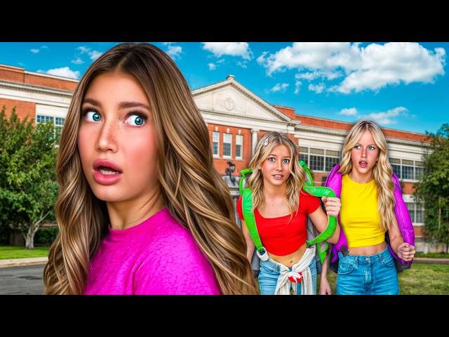 Sneaking My LiTTLE SiSTERS OUT of SCHOOL *GONE WRONG*