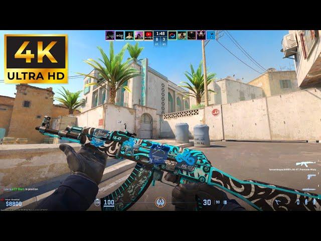 Counter Strike 2 Ranked Gameplay 4K (No Commentary)