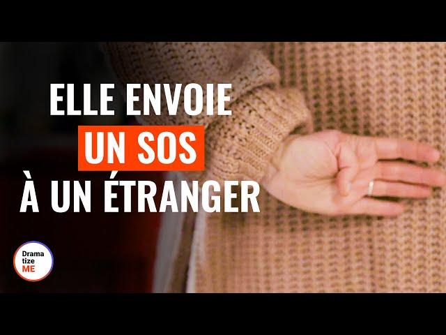 Femme Envoyant Un Signal SOS À Un Inconnu | @DramatizeMe