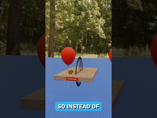 Bullet Vs power saw blade - 3D Animation