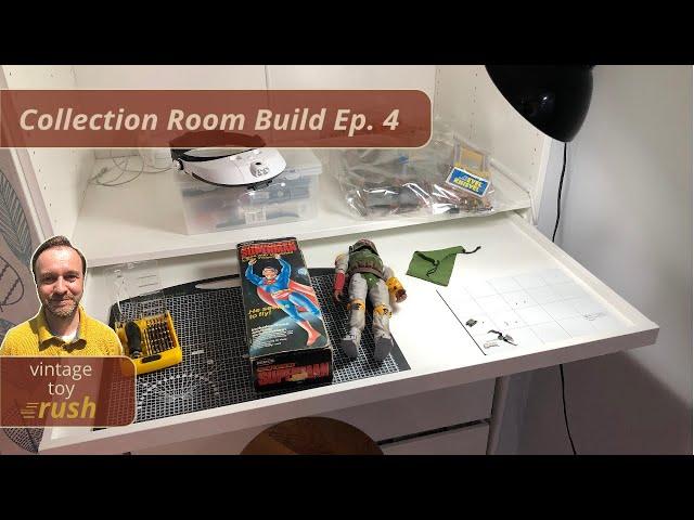 My vintage toy "Restoration Station": Collection Room Build Ep. 4