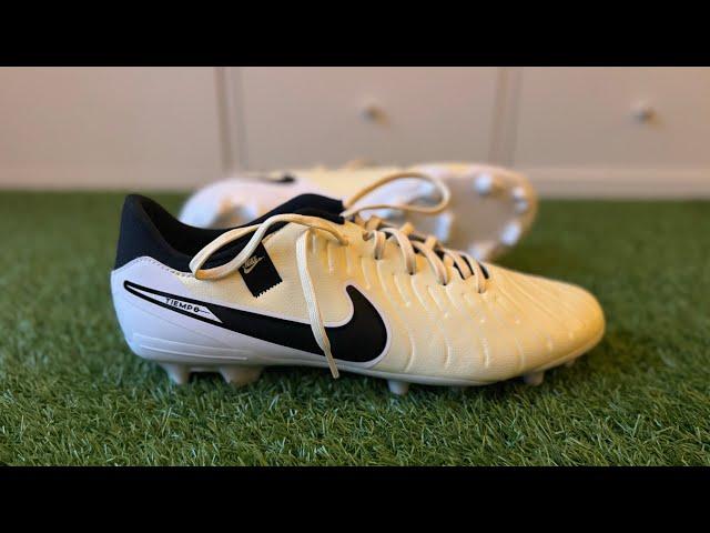 Nike Tiempo Legend 10 Academy FG/MG Boot Review & Play Test! | Unboxing ASMR (4K)