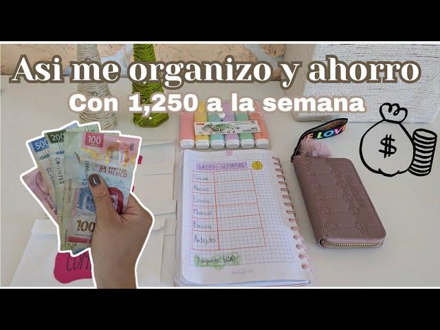 METODO DE AHORRO  EFECTIVO / ASI ORGANIZAMOS Y AHORRO AL MISMO TIEMPO SOLO CON MI GASTO 