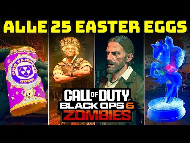 ALLE EASTER EGGS in CITADELLE DES MORTS | Deutsch | Black Ops 6 Zombies