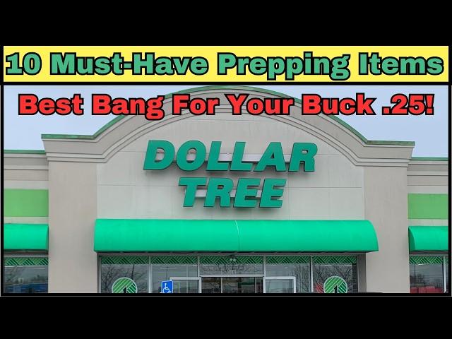 10 Must-Have Dollar Tree Prepping Items for $1.25