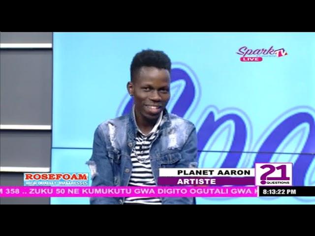 Planet Aaron 21 questions on Spark tv