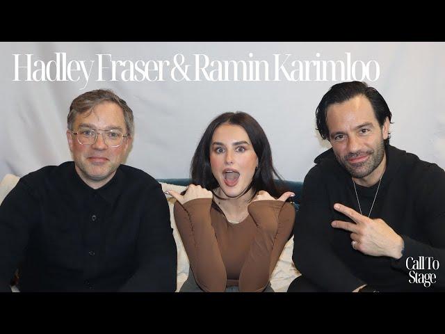 Ramin Karimloo & Hadley Fraser on Chemistry, Rejection & Legends | Call To Stage with Amber Davies