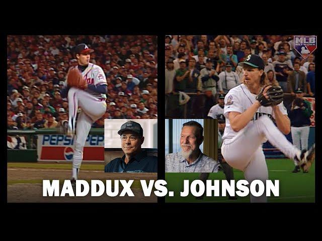 Randy Johnson talks about Greg Maddux's pitching style and their differences