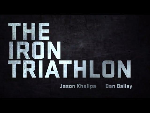 CrossFit WOD - The Iron Triathlon - Jason Khalipa vs Dan Bailey