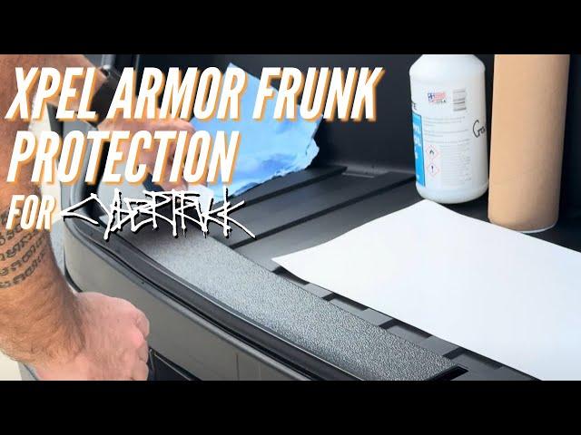 Xpel Armor for the Cybertruck Frunk