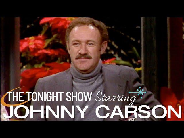 Gene Hackman on Filming “The Poseidon Adventure” - December 28th, 1972 | Carson Tonight Show