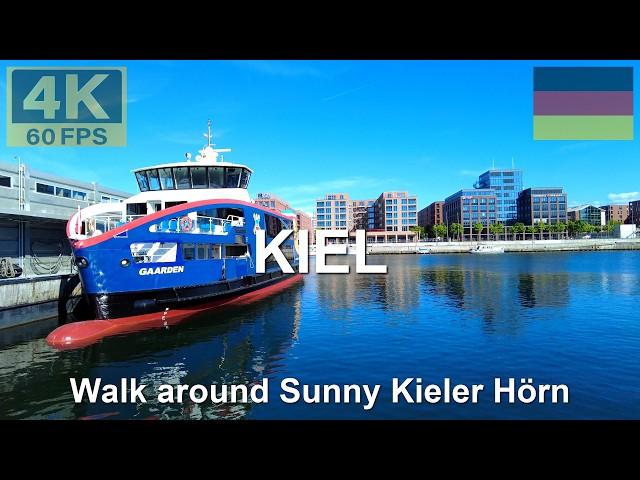 KIEL, Germany  in 4K | 2025 | Sunshine Walk at Kieler Hörn ️