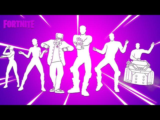 Top 50 Legendary Fortnite Dances & Emotes!