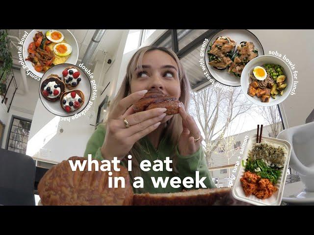 What I Eat in A Week to Feel Good | simple recipes at home