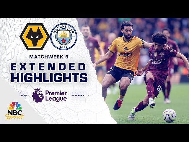 Wolves v. Manchester City | PREMIER LEAGUE HIGHLIGHTS | 10/20/2024 | NBC Sports