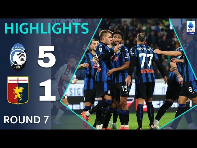 Atalanta-Genoa 5 - 1 | Highlights & Goals | Serie A 2024/25