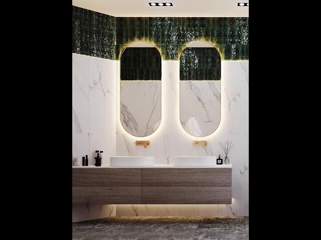 3D Rendering of bathroom by GENENSE CGI #short #shorts #3drendering