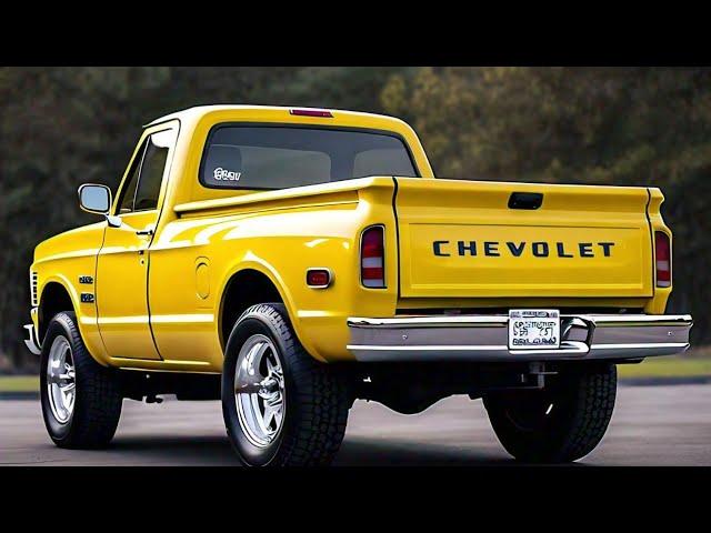 "2025 Chevrolet C10 Pickup Truck – A Modern Icon Reborn!"