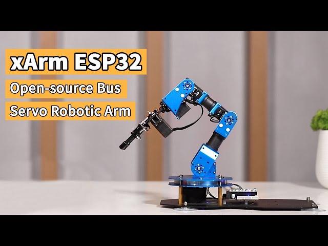 xArm ESP32 Bus Servo Robotic Arm Powered by Open-source ESP32 Python Programmable Robot