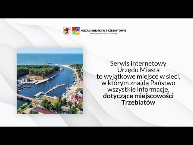 Serwis internetowy urzędu miasta Gmina Trzebiatów