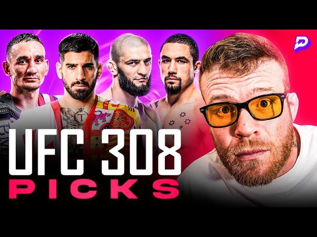 TOPURIA VS HOLLOWAY WHO WINS AT UFC 308?! UFC 308 OFFICIAL PICKS