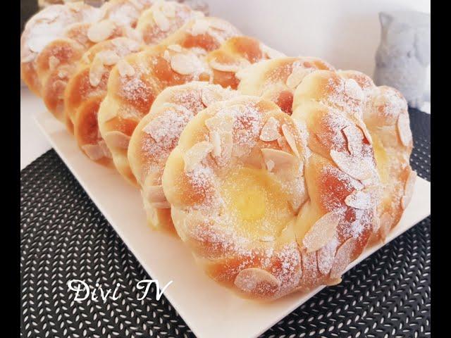 Vanille - Augen/ fluffiges Hefegebäck/ Vanilla Buns