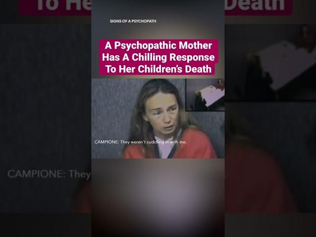 Psychopathic Mother’s Chilling Response to Her Children’s Death | #shorts