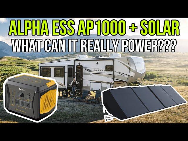 The Must Have Home/RV Gear: Is The Alpha ESS Portable Power Station/Solar Really The Best There Is?