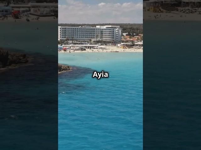 Visit Ayia Napa, Cyprus! #vacation #travel #cyprus #ayianapa #beach