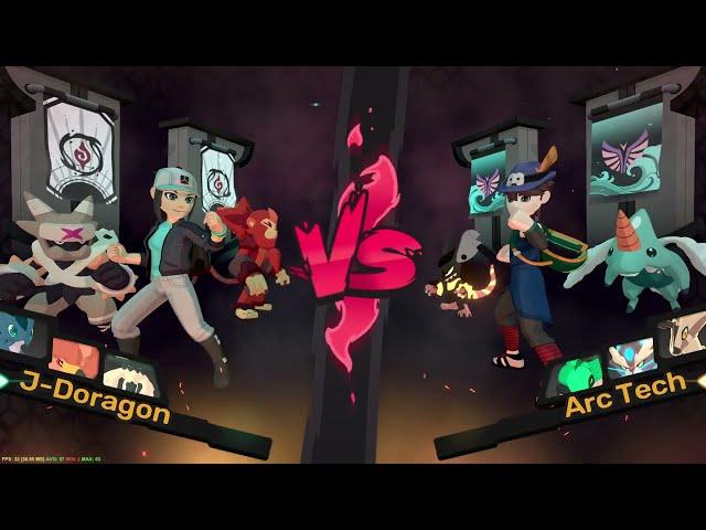 Temtem Dojo Wars W003 Cipanku Thursday J-Doragon vs Arc Tech