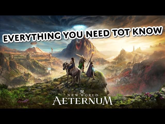 Everything You Need To Know About New World: Aeternum  (For New Players)