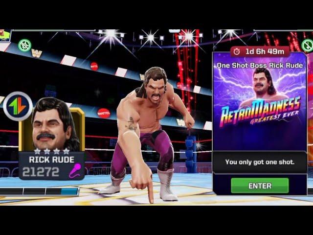 WWE Mayhem One Shot Boss Rick Rude