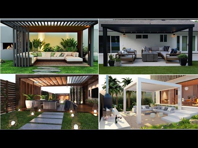 | 50 Modern Patio Design Ideas 2023 | Backyard Garden Landscaping ideas |