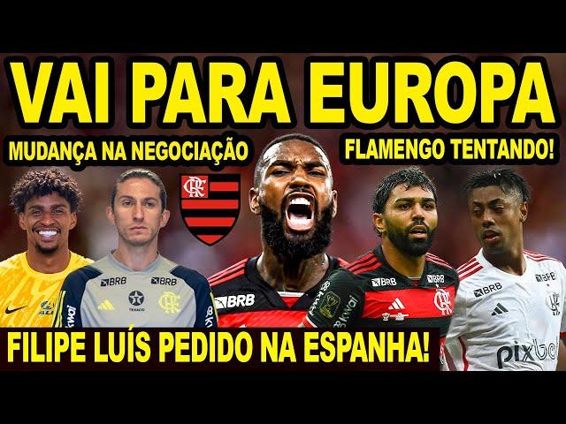 PRIMEIRO JOGADOR DA BARCA VENDIDO PARA EUROPA? GERSON TITULAR! MUDANÇA DE PLANOS NO FLAMENGO!