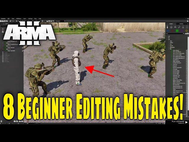 New to Editing and Building Scenarios in Arma 3? Dont make these 8 Mistakes!