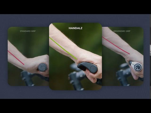 Handalz - The world's most ergonomic bicycle grip