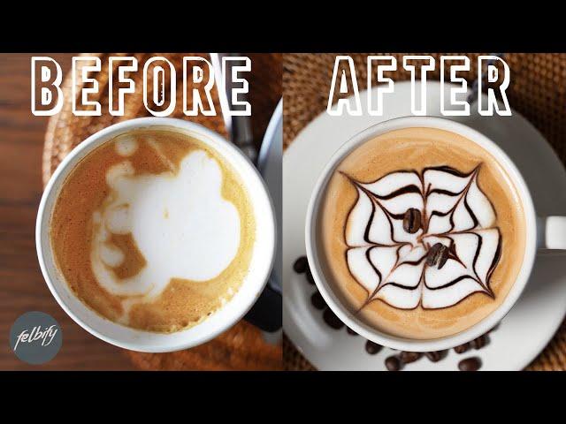 Learn LATTE ART as a total beginner - a complete guide