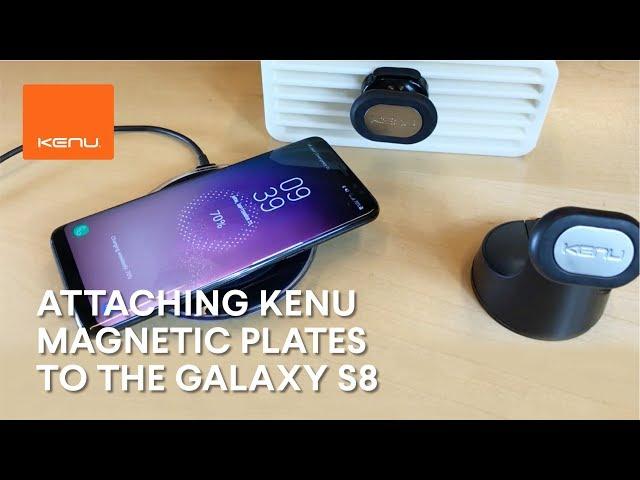 Using Kenu’s new Magnetic Car Mounts with the iPhone 8 and Galaxy S8 with Wireless Charging.