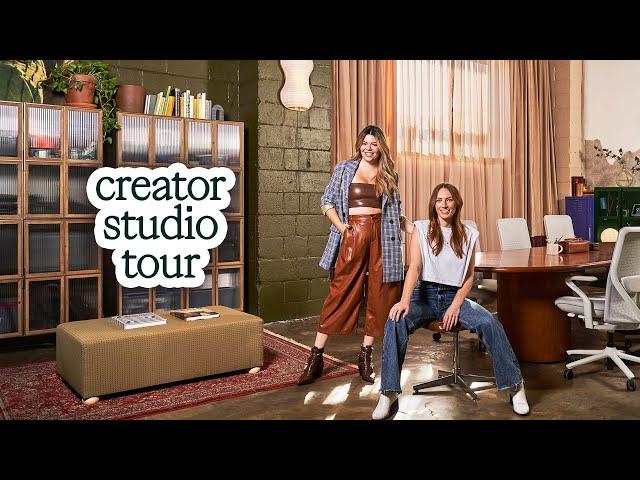 The Sorry Girls creator studio tour | Our Dream YouTube Workspace