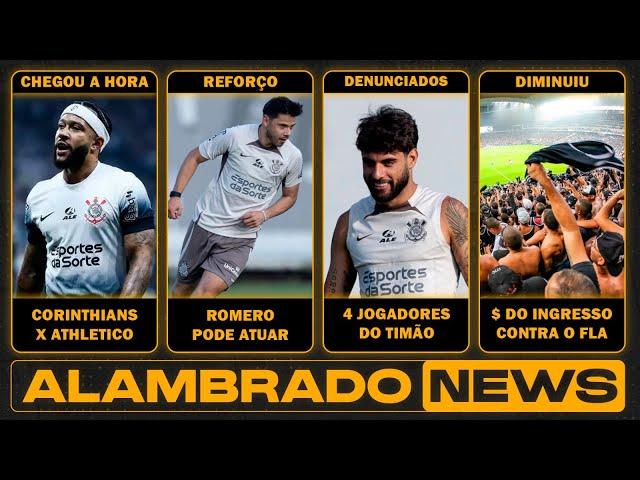 ESCALAÇÃO DO CORINTHIANS PARA ENFRENTAR O ATHLETICO - Alambrado News #138