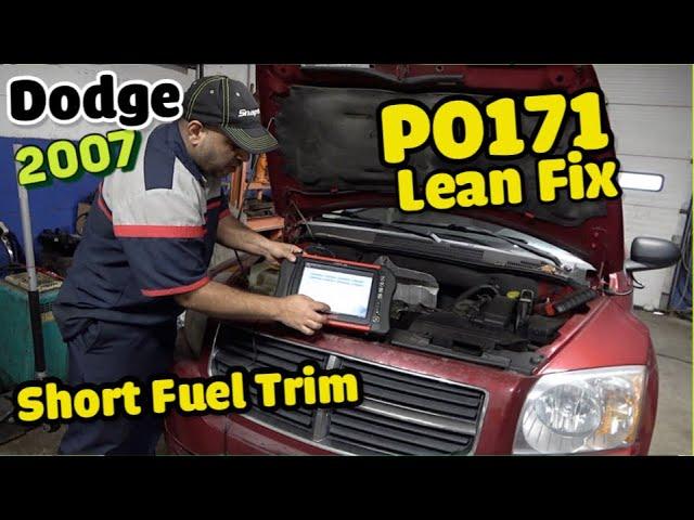 Dodge lean code P0171 Determine and check FUEL trim +-10