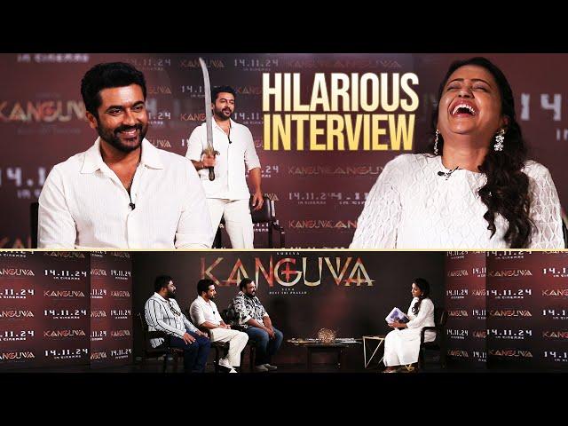 Suriya & Team Kanguva Hilarious Interview With Suma | #Kanguva Diwali Special Interview