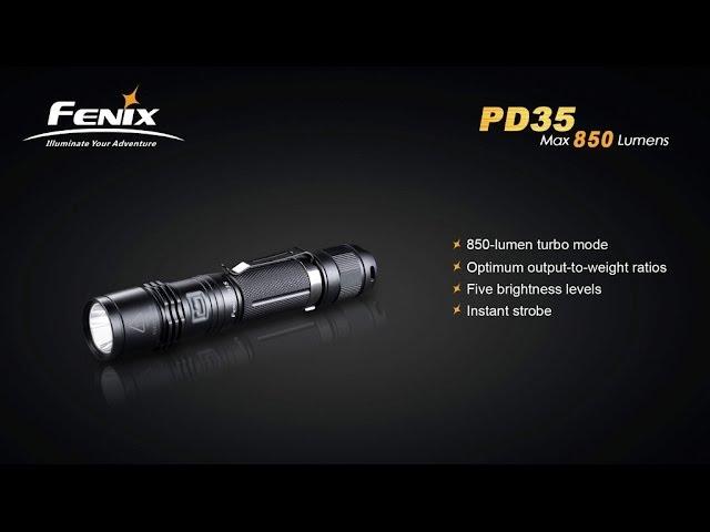 Fenix PD35 Tactical Flashlight - Gear Review
