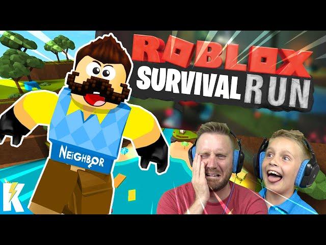 Hello Neighbor in ROBLOX Survival Run! | K-City GAMING