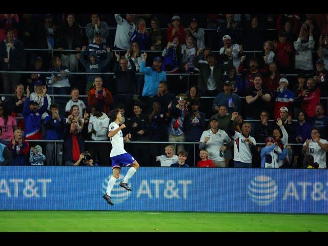 Christian Pulisic First Goal | USMNT vs. Jamaica | November 18, 2024