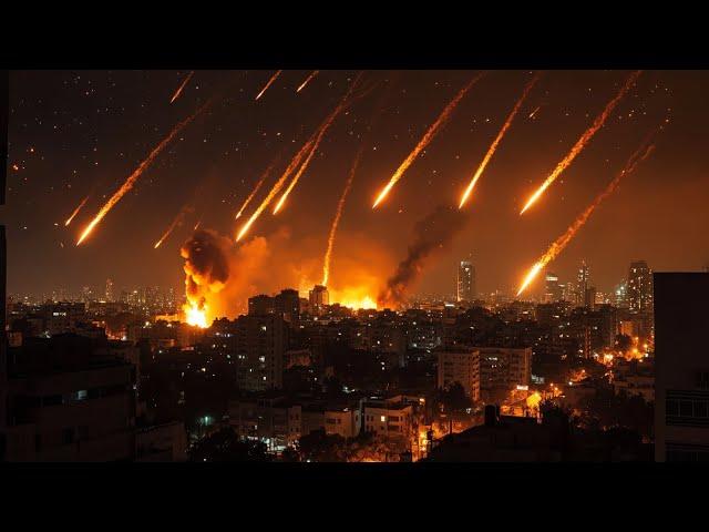 25 minutes ago! The Israeli city of Tel Aviv was hit by an Iranian cruise missile