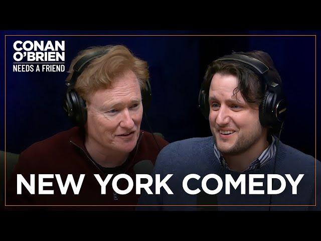 Zach Woods Calls Conan The “Medici” Of The New York Comedy Scene | Conan O'Brien Needs A Friend